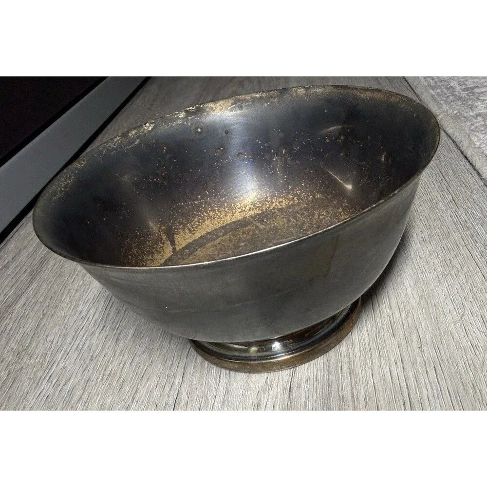 VINTAGE GORHAM Silver Plated Bowl YC 795 Paul Revere Style Silver 4.5